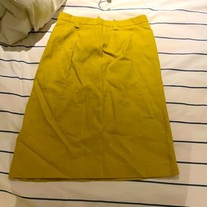 Marc Jacobs yellow skirt